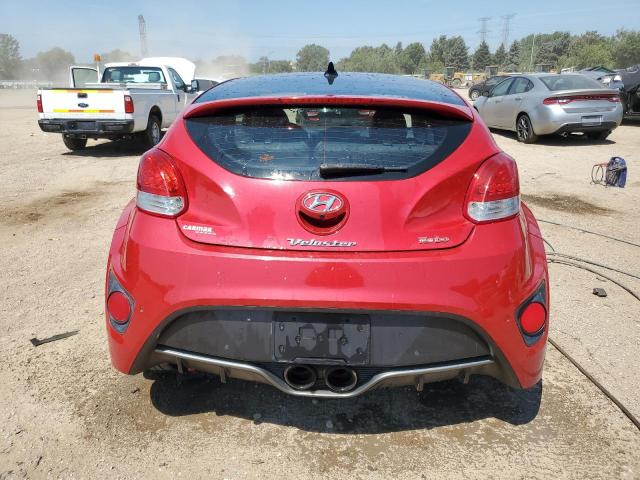 KMHTC6AE4DU106074 - 2013 HYUNDAI VELOSTER TURBO Qırmızı foto 6