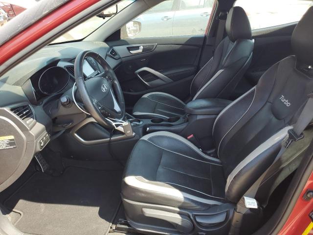 KMHTC6AE4DU106074 - 2013 HYUNDAI VELOSTER TURBO Qırmızı foto 7