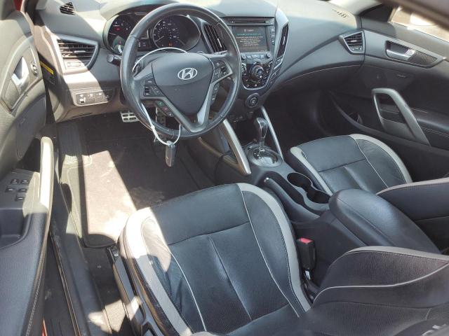 KMHTC6AE4DU106074 - 2013 HYUNDAI VELOSTER TURBO Qırmızı foto 8