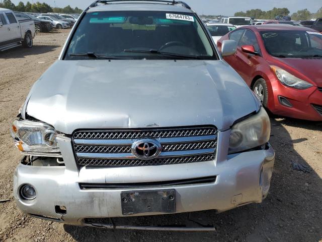 JTEEW21A270047575 - 2007 TOYOTA HIGHLANDER HYBRID SILVER photo 5