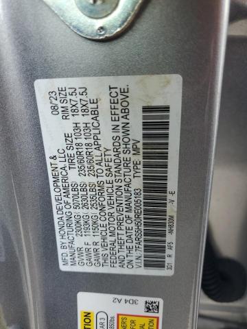 7FARS5H50RE005183 - 2024 HONDA CR-V SPORT SILVER photo 13