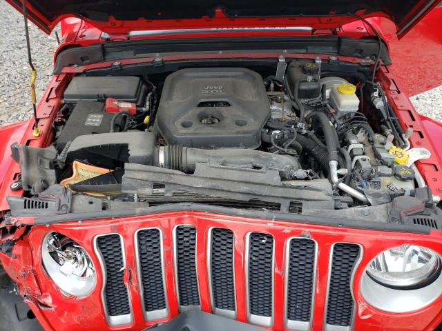 1C4HJXEN8LW161193 - 2020 JEEP WRANGLER U SAHARA RED photo 12