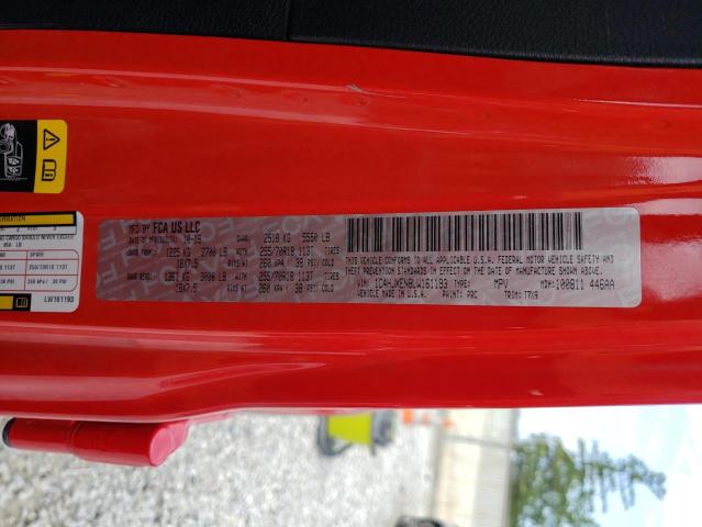 1C4HJXEN8LW161193 - 2020 JEEP WRANGLER U SAHARA RED photo 13