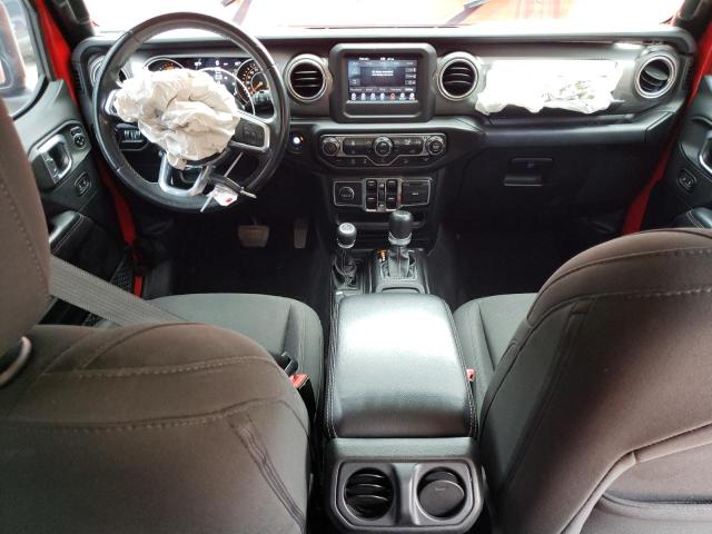 1C4HJXEN8LW161193 - 2020 JEEP WRANGLER U SAHARA RED photo 8