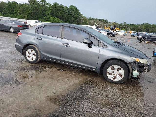 2HGFB2F5XDH575258 - 2013 HONDA CIVIC LX Gris photo 4