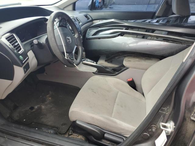 2HGFB2F5XDH575258 - 2013 HONDA CIVIC LX Gris photo 7