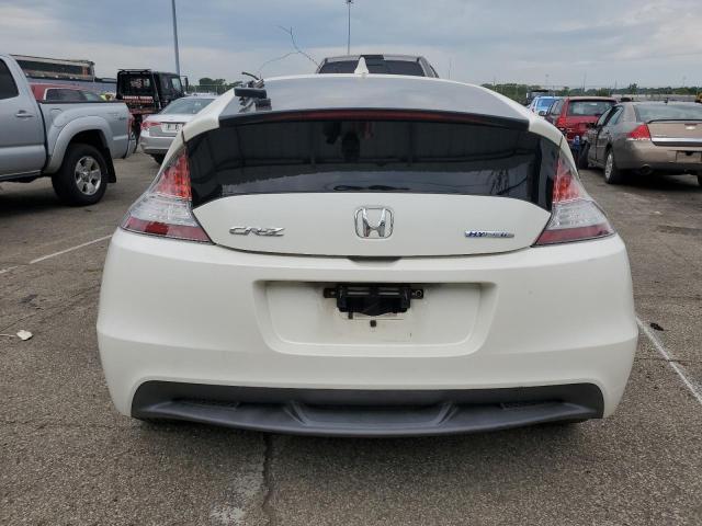 JHMZF1C62CS004540 - 2012 HONDA CR-Z EX თეთრი ფოტო 6