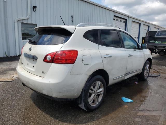 JN8AS5MT2DW526993 - 2013 NISSAN ROGUE S WHITE photo 3