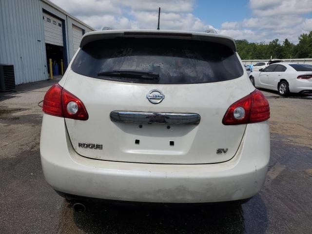 JN8AS5MT2DW526993 - 2013 NISSAN ROGUE S WHITE photo 6