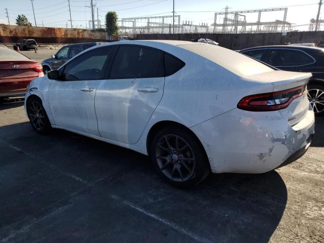 1C3CDFAA1FD421033 - 2015 DODGE DART SE WHITE photo 2