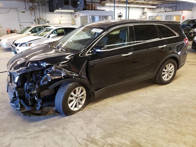 5XYPG4A51KG560795 - 2019 KIA SORENTO LX BLACK photo 1