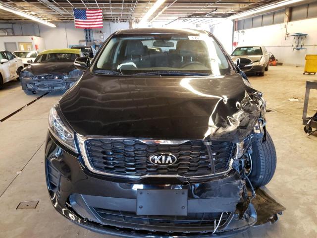 5XYPG4A51KG560795 - 2019 KIA SORENTO LX BLACK photo 5