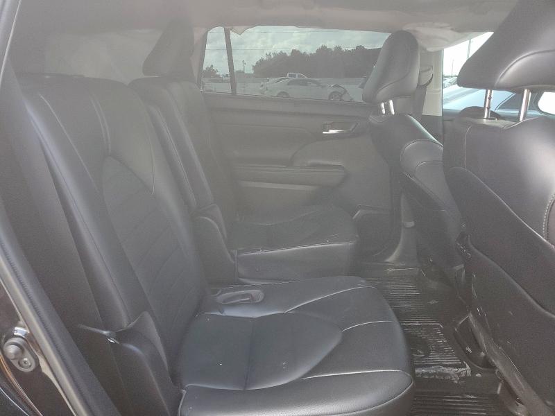 5TDGZRAH8NS540990 - 2022 TOYOTA HIGHLANDER XLE შავი ფოტო 11