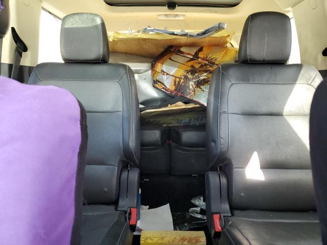 2FMGK5C89FBA07863 - 2015 FORD FLEX SEL SILVER photo 10