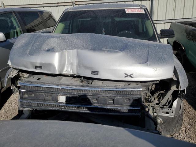 2FMGK5C89FBA07863 - 2015 FORD FLEX SEL SILVER photo 5