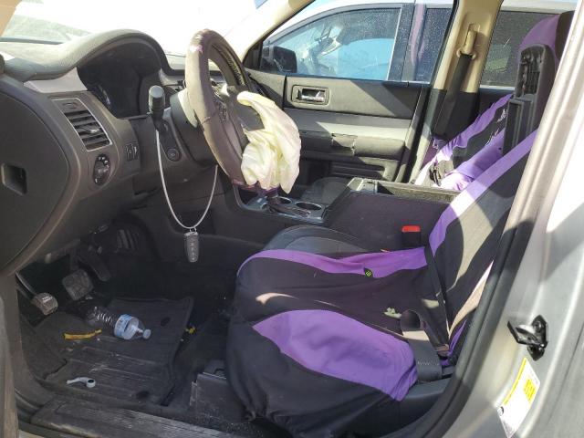 2FMGK5C89FBA07863 - 2015 FORD FLEX SEL SILVER photo 7