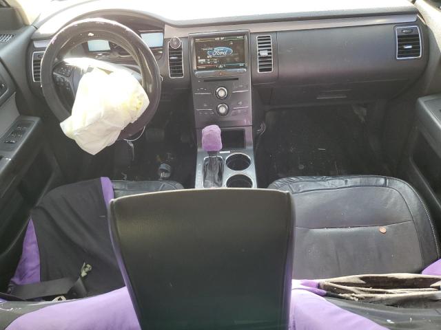 2FMGK5C89FBA07863 - 2015 FORD FLEX SEL SILVER photo 8