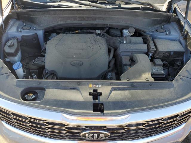 5XYP6DHCXLG013985 - 2020 KIA TELLURIDE S SILVER photo 12