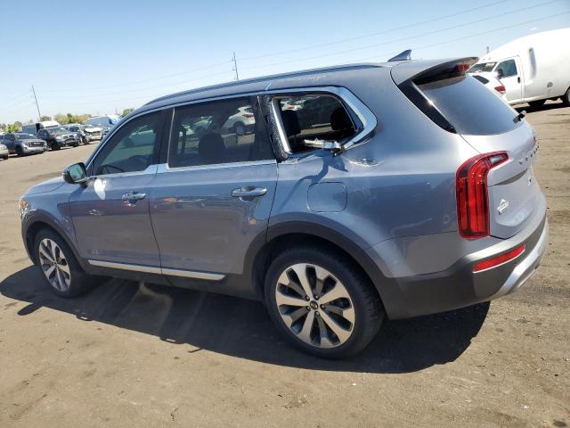 5XYP6DHCXLG013985 - 2020 KIA TELLURIDE S SILVER photo 2