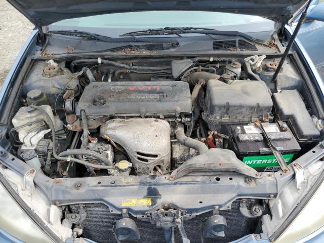 4T1BE32K52U608498 - 2002 TOYOTA CAMRY LE BLUE photo 11
