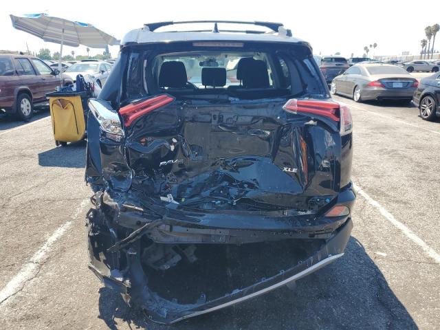 2T3WFREVXHW399279 - 2017 TOYOTA RAV4 XLE BLACK photo 6