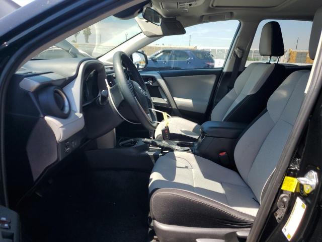 2T3WFREVXHW399279 - 2017 TOYOTA RAV4 XLE BLACK photo 7