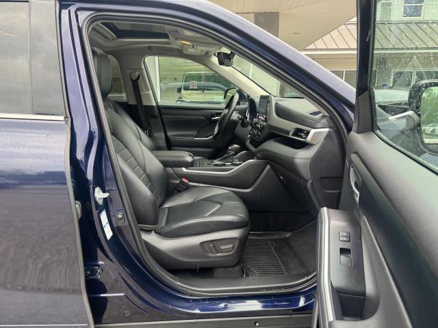 5TDGZRBH0NS595092 - 2022 TOYOTA HIGHLANDER XLE BLUE photo 5