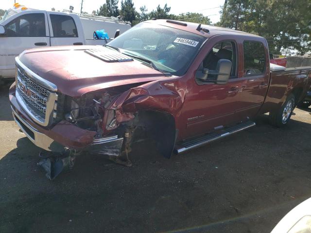 1GT424E87DF136792 - 2013 GMC SIERRA K3500 SLT BURGUNDY photo 1