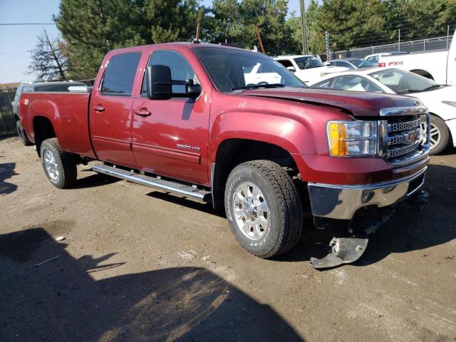 1GT424E87DF136792 - 2013 GMC SIERRA K3500 SLT BURGUNDY photo 4