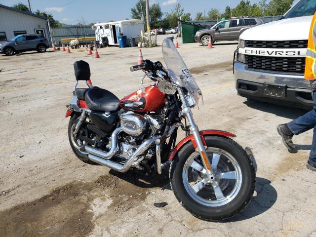 1HD1CT311DC439177 - 2013 HARLEY-DAVIDSON XL1200 C RED photo 1