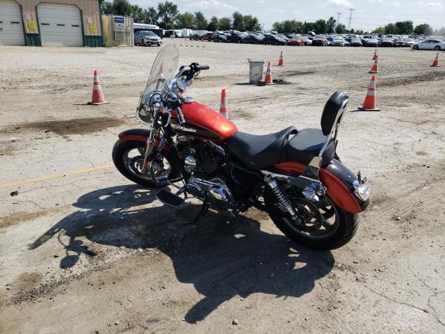 1HD1CT311DC439177 - 2013 HARLEY-DAVIDSON XL1200 C RED photo 3