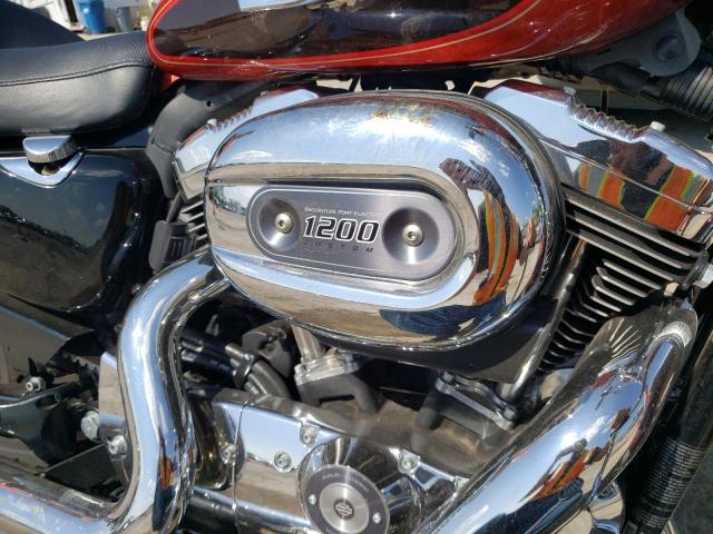 1HD1CT311DC439177 - 2013 HARLEY-DAVIDSON XL1200 C RED photo 7