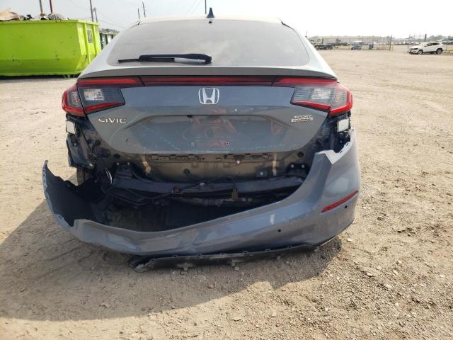 19XFL1H8XRE023047 - 2024 HONDA CIVIC SPORT TOURING GRAY photo 6