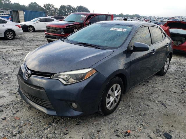 2T1BPRHE9FC366692 - 2015 TOYOTA COROLLA ECO BLUE photo 1