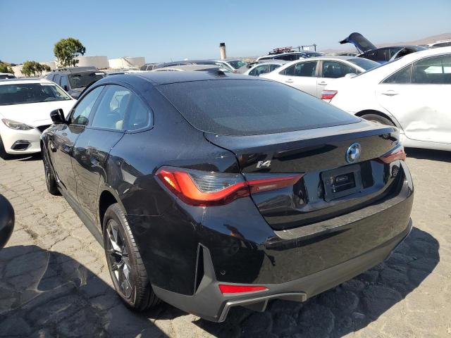 WBY43AW07PFR25578 - 2023 BMW I4 EDRIVE3 BLACK photo 2