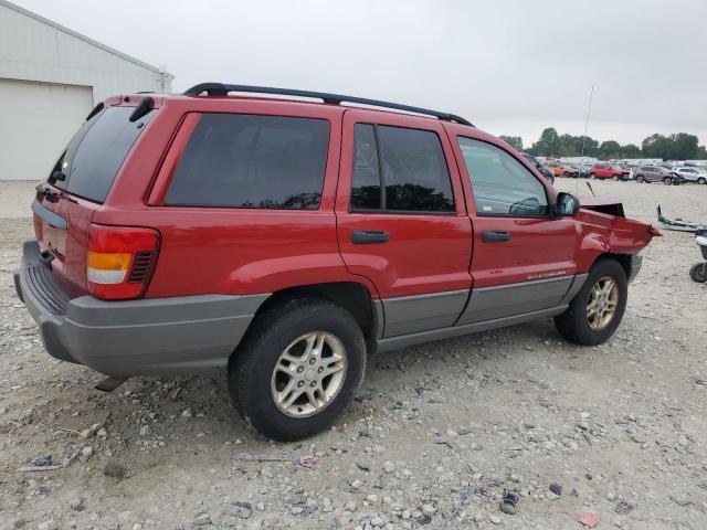 1J4GW48S82C238894 - 2002 JEEP GRAND CHER LAREDO RED photo 3