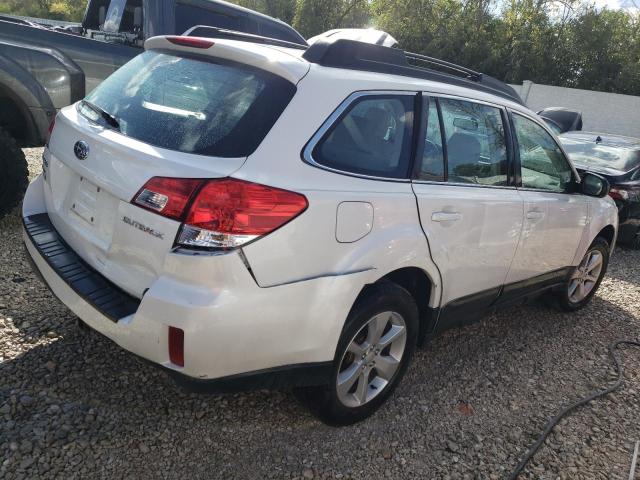 4S4BRCAC9E3247043 - 2014 SUBARU OUTBACK 2.5I WHITE photo 3