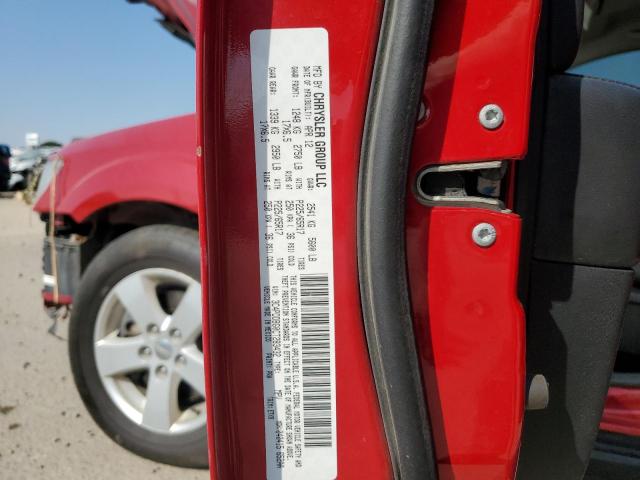 3C4PDDBG0CT283432 - 2012 DODGE JOURNEY SXT RED photo 14