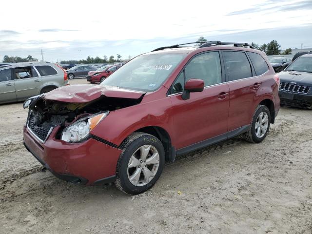 JF2SJAHC9GH527722 - 2016 SUBARU FORESTER 2.5I LIMITED RED photo 1