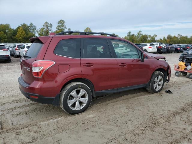 JF2SJAHC9GH527722 - 2016 SUBARU FORESTER 2.5I LIMITED RED photo 3