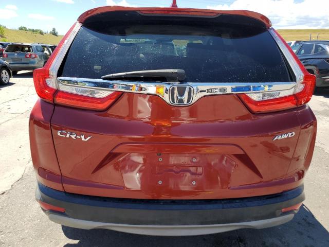 2HKRW2H51JH603321 - 2018 HONDA CR-V EX RED photo 6