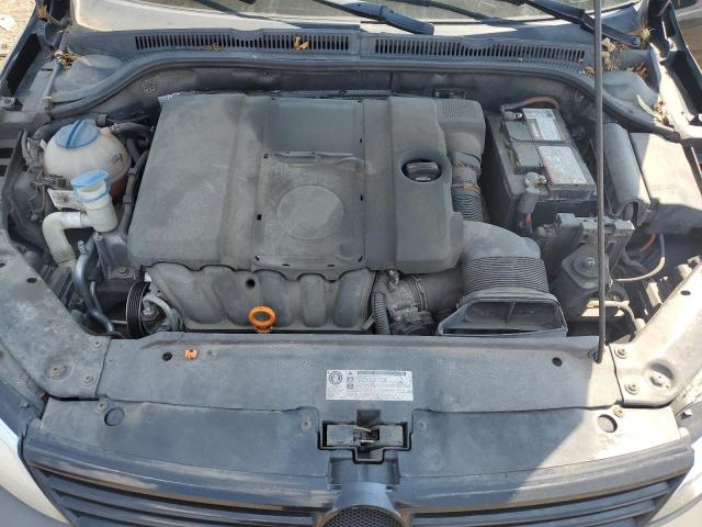 3VWDZ7AJ4BM097496 - 2011 VOLKSWAGEN JETTA SE BLACK photo 11