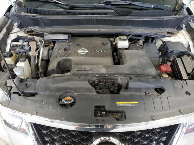 5N1AR2MM6EC665540 - 2014 NISSAN PATHFINDER S WHITE photo 11