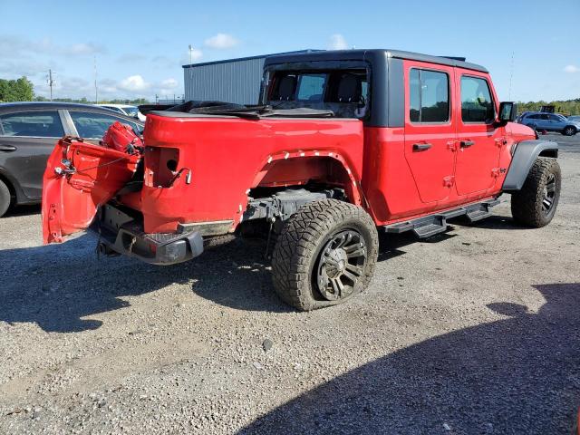 1C6JJTAG0ML504574 - 2021 JEEP GLADIATOR SPORT RED photo 3