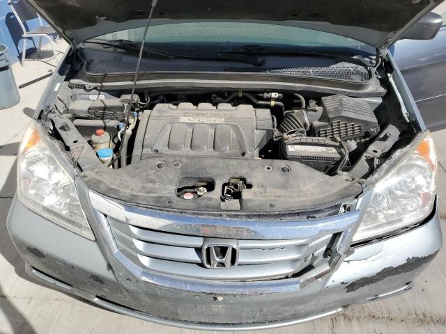5FNRL3H65AB046872 - 2010 HONDA ODYSSEY EXL GRAY photo 12