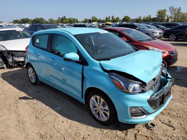 KL8CD6SA6MC738182 - 2021 CHEVROLET SPARK 1LT TURQUOISE photo 4