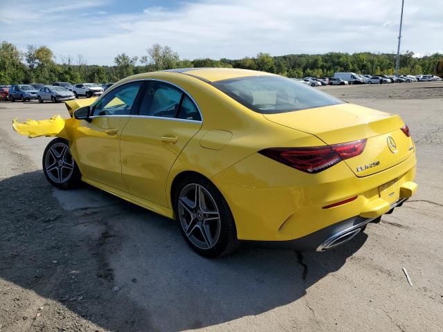 WDD5J4HB4LN034729 - 2020 MERCEDES-BENZ CLA 250 4MATIC YELLOW photo 2