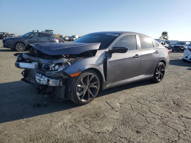 19XFC2F83LE206435 - 2020 HONDA CIVIC SPORT GRAY photo 1