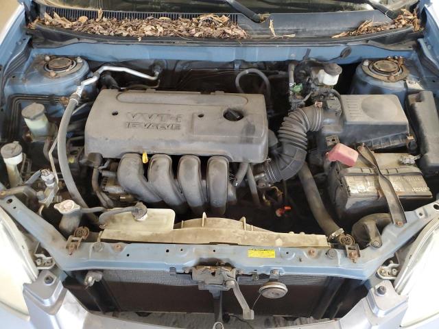 2T1KR30E25C459068 - 2004 TOYOTA MATRIX XR Bleu photo 11