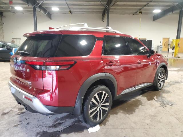 5N1DR3DK1SC215839 - 2025 NISSAN PATHFINDER PLATINUM 栗色 照片 3